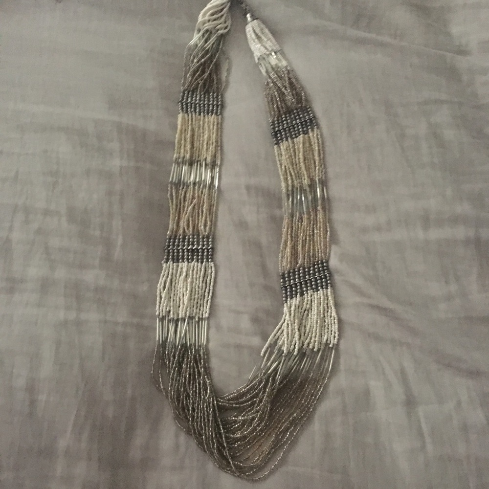 Boho beaded necklace